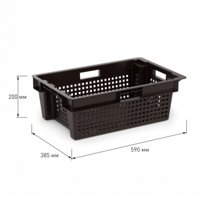 Ящик универсальный 600х400х200мм (уп.8)