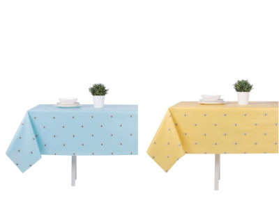 Скатерть ПЕВА 132х178см, на текст. осн. PROVANCE Орра 50% пэ, 50% ПЕВА, 2диз.(6/48)