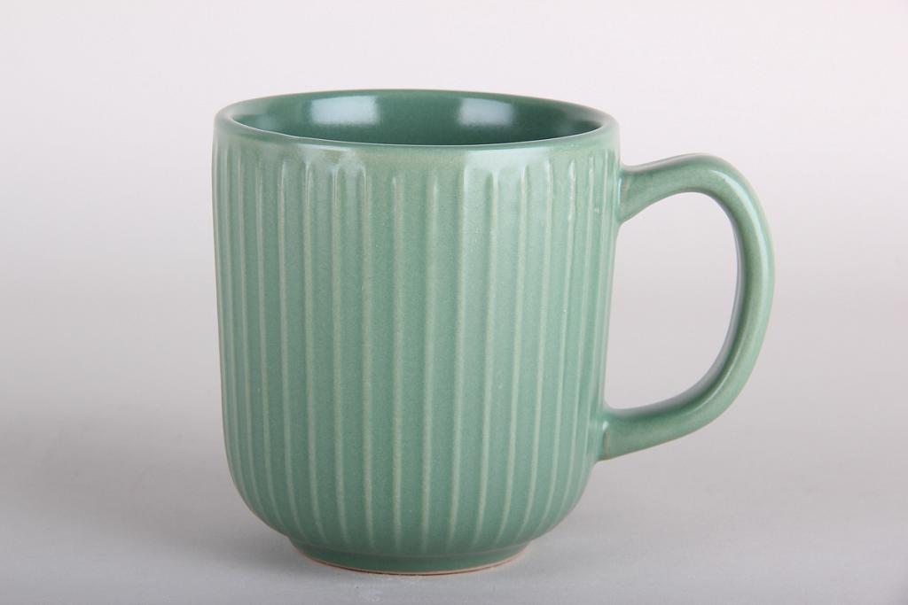 "Costa" Кружка 450мл (green),керам (6/6)