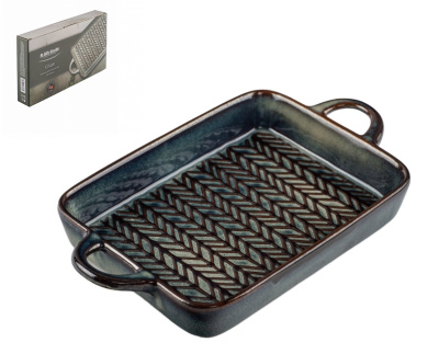 Форма для запекания 32x18.5x4см прямоугольная GLAZE (кер.)(1/6)