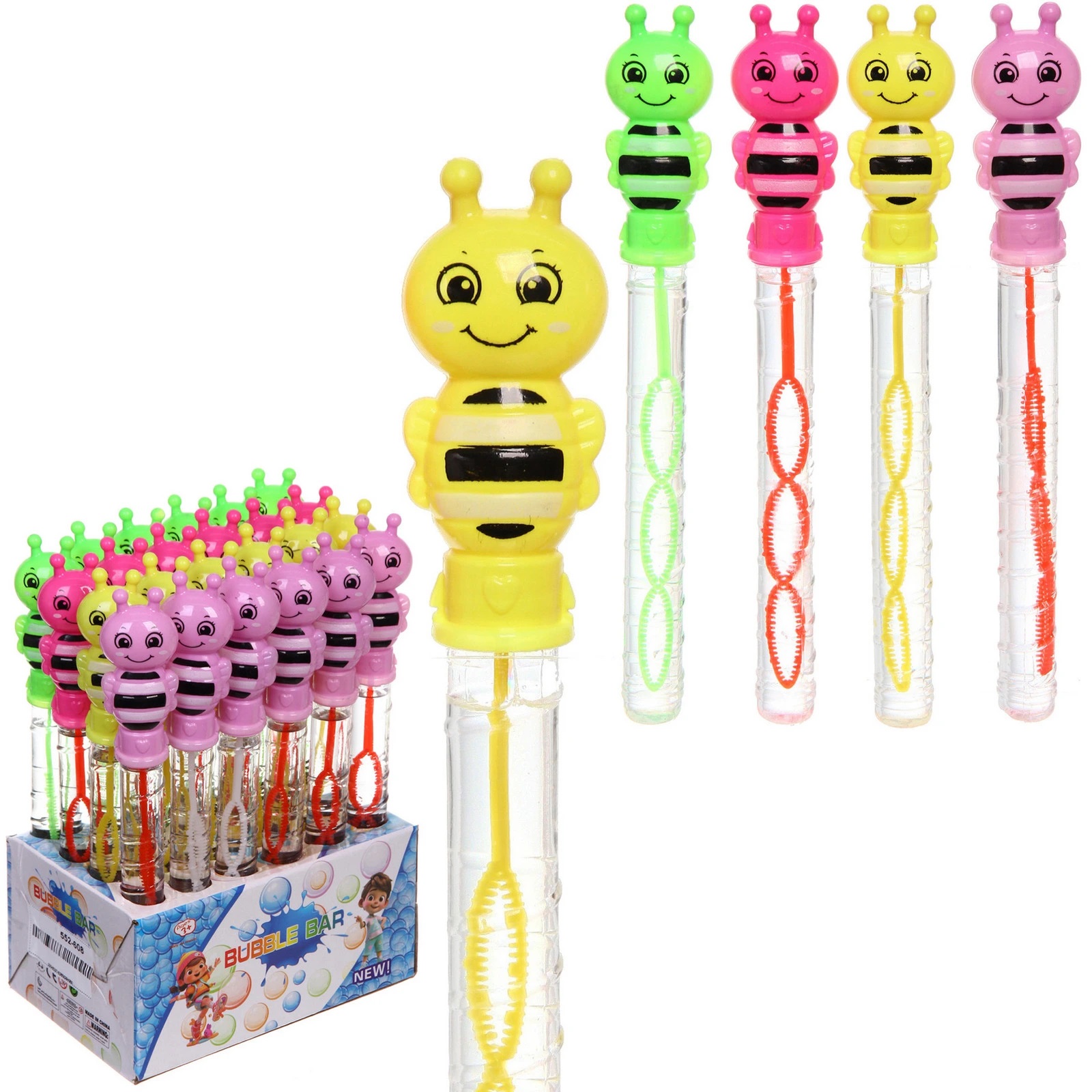 Мыльные пузыри "Пчёлка" 25 см, 80 мл (24/24/288)