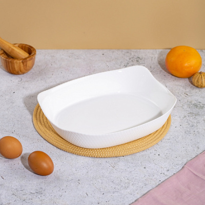 Блюдо д/запекания 30X22см SMART CUISINE WAVY прямоуг. (ударопр.стекло) (1/6) Блюдо д/запекания 30X22см SMART CUISINE WAVY прямоуг. (ударопр.стекло) (1/6)