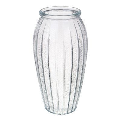 Ваза стеклянная, 8х10х26 см (1/4/24)