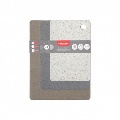 Набор досок разделочных,19х29см,24х33.5см,29х38см(3 шт) гибкие,GRANITE COLLECTION пласт (30) Набор досок разделочных,19х29см,24х33.5см,29х38см(3 шт) гибкие,GRANITE COLLECTION пласт (30)