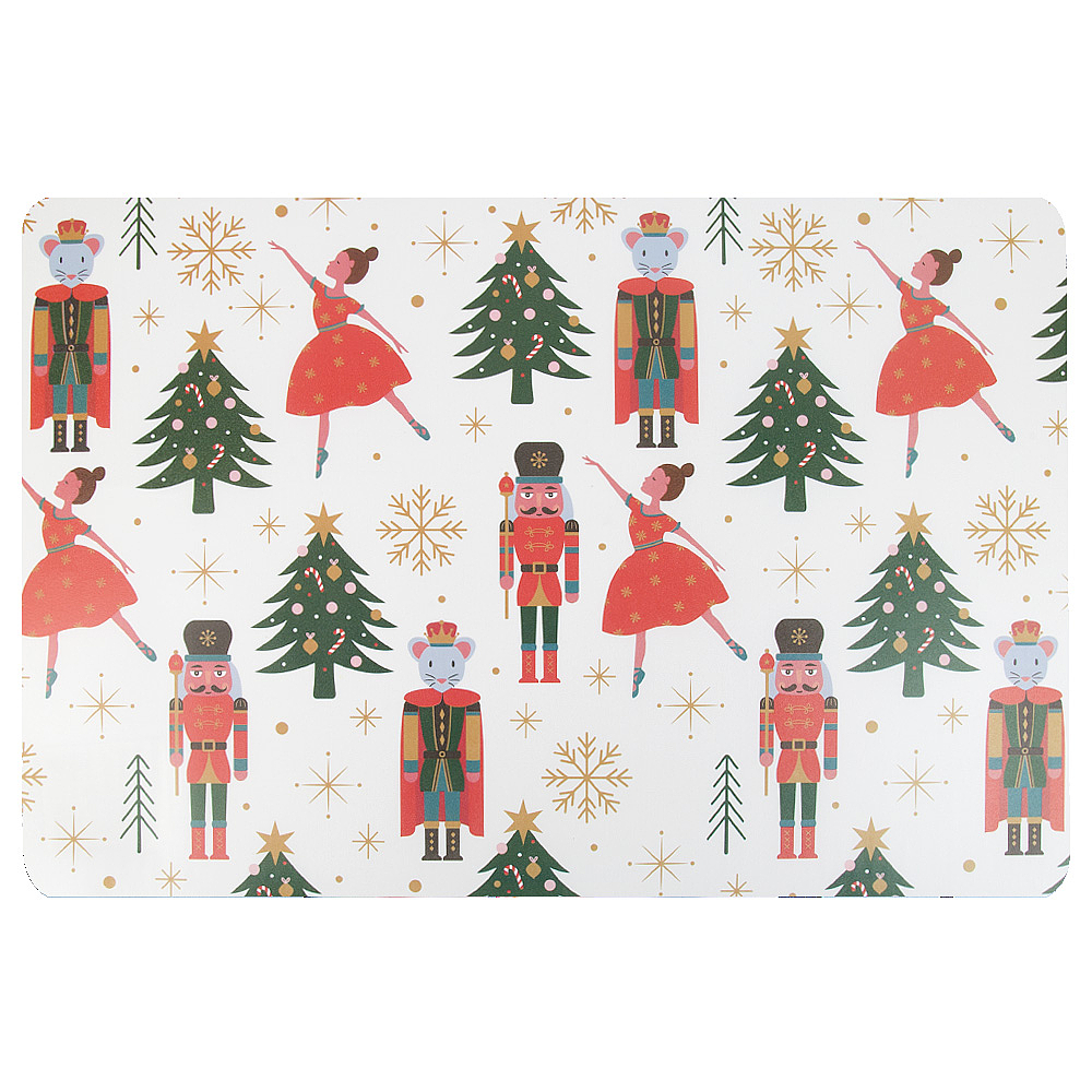 Салфетка сервировочная (плейсмат) "Happy Holidays" 43*28см (12/120)