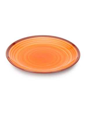 Тарелка 19см десертная WOOD ORANGE (6/24)