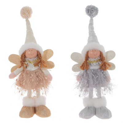 Игрушка набивная "Фея", L12 W6 H27/20см (2в) (текст.,полим.мат.) (1/6/72)