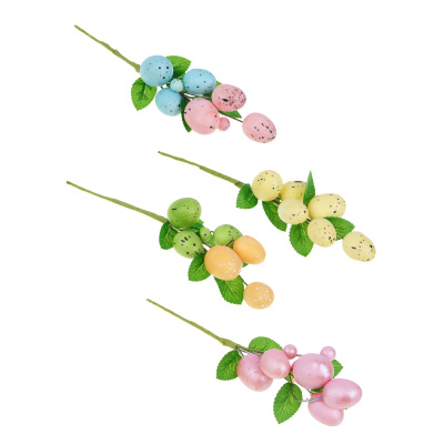 Ветка декоративная, 24см, 4 цвета LADECOR (1/12)