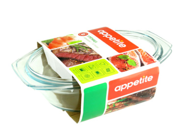 Утятница 3,0л ТМ Appetite (стекло) (1/6) Утятница 3,0л ТМ Appetite (стекло) (1/6)