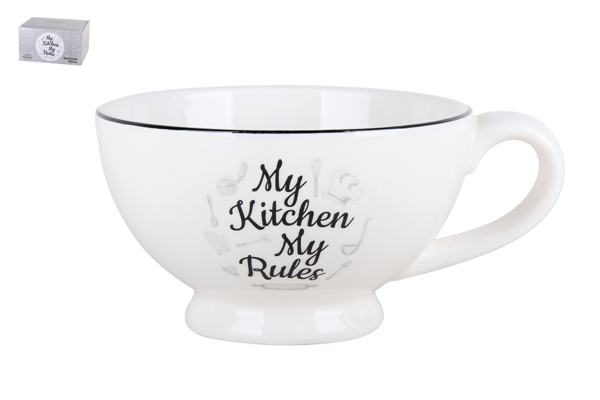 "My kitchen" Бульонница 450мл п/у керам.(1/36)