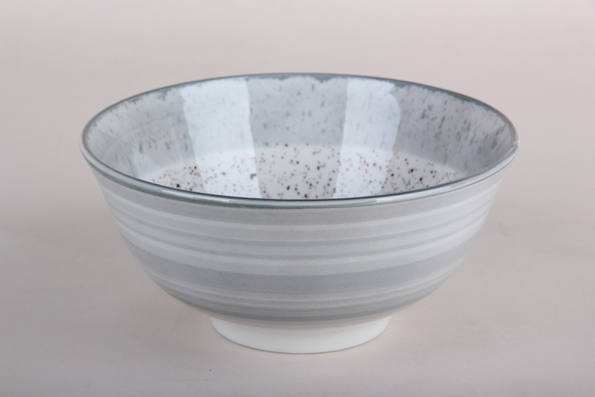 "Rustic Grey" Салатник 15.5см 650мл фарф. (6/6)