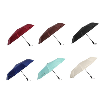 Зонт универсальный автомат, диаметр 102 см, 10 спиц, металл, полиэстер, UF, 6цв (6/60)