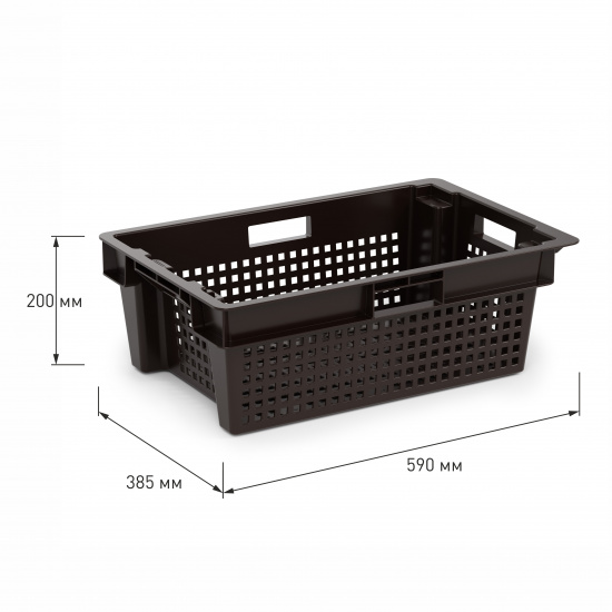 Ящик универсальный 600х400х200мм (уп.8)