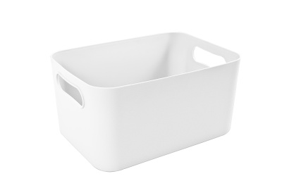 Корзинка д/хранения Вега 4л белая (1)