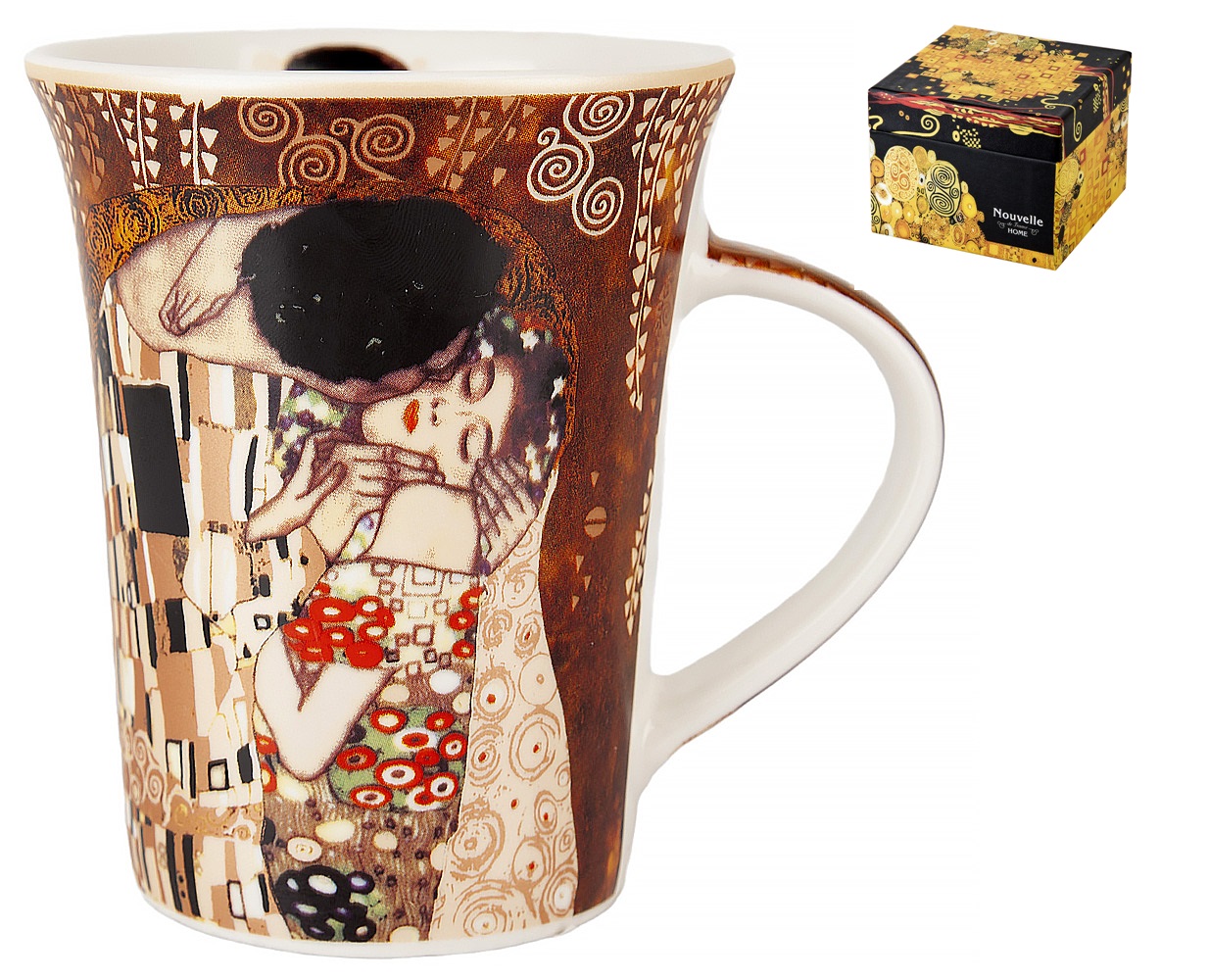 Кружка 320мл "Klimt" п/у (фарфор) (1/36)