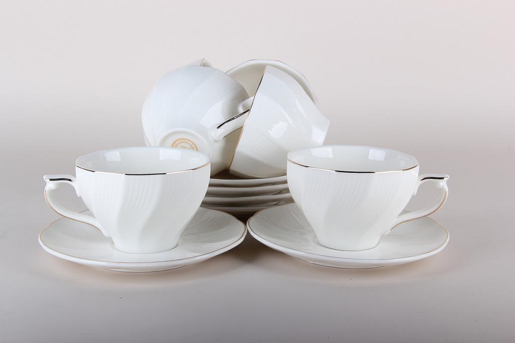 Набор чайный 12пр 230мл "Марсела" фарфор п/у (1/1)