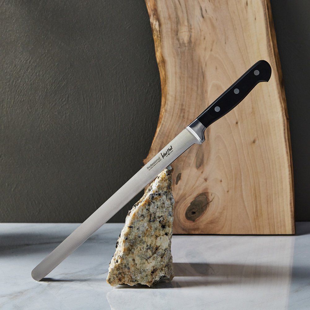 Нож кухонный для ветчины 30,5см, кованый, нерж.сталь 5Cr15 Ivlev Chef Profi (1/12/24)