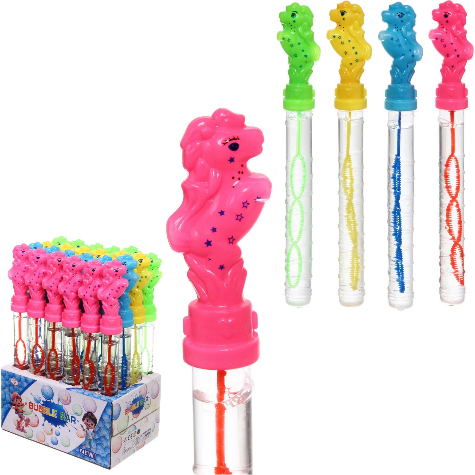 Мыльные пузыри "Единорог" 25 см, 80 мл (24/24/432)