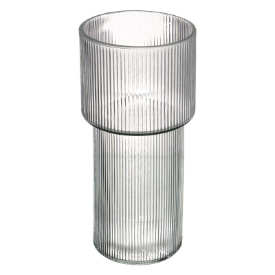 Ваза стеклянная, 9х11х23 см (1/4/24)