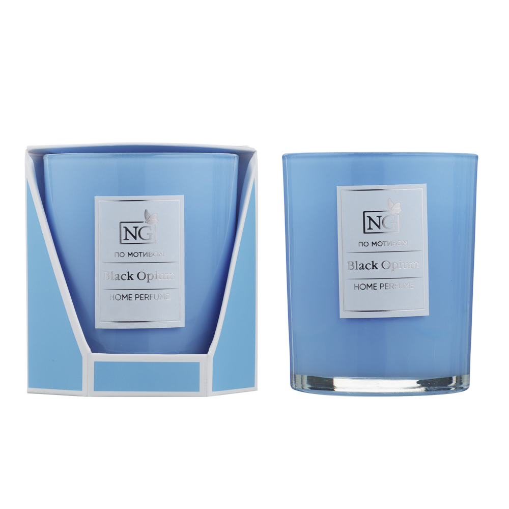 Ароматизированная свеча Home perfume 140гр. Black Opium NEW GALAXY (5/10) 