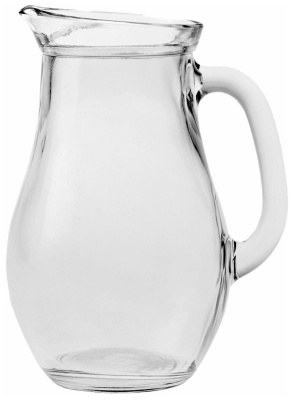 Кувшин Bistro 1,0л  б/кр. стекло (6)