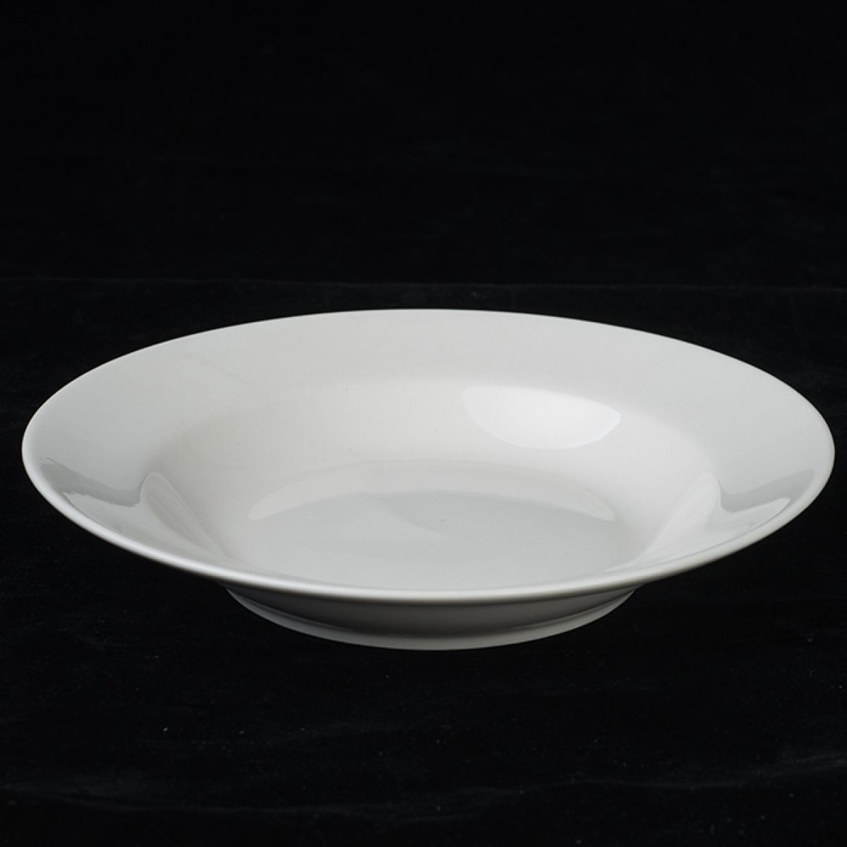 Тарелка 17.5см 125мл суповая полупорционная белая фарфор уп/12 СОРТ 1 (12/72)