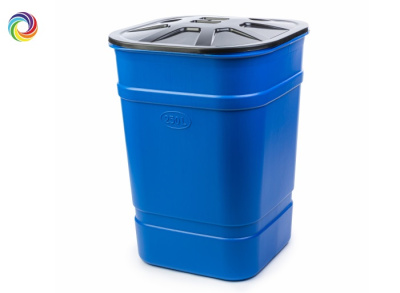 Бочка-бак 250л с/кр квадратная (3)