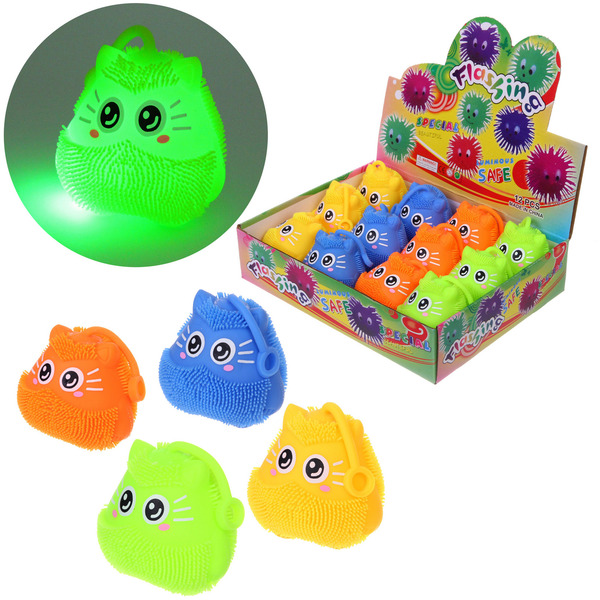 Игрушка "Совушка", 8 см, с подсветкой, микс (12/288)