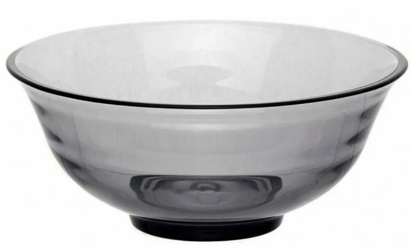 Салатник GRAY 179мм 880мл стекло(6)