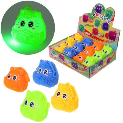 Игрушка "Совушка", 8 см, с подсветкой, микс (12/288)
