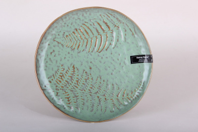 "Fern deco" Тарелка 21,5см десертная (фарф.) (6/36)