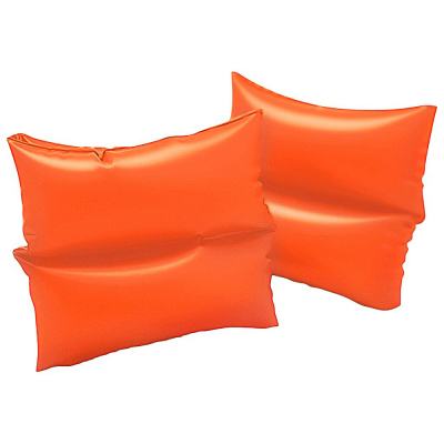 Нарукавники для плавания 25*17см INTEX (6-12 лет) (оранж) (1/36)