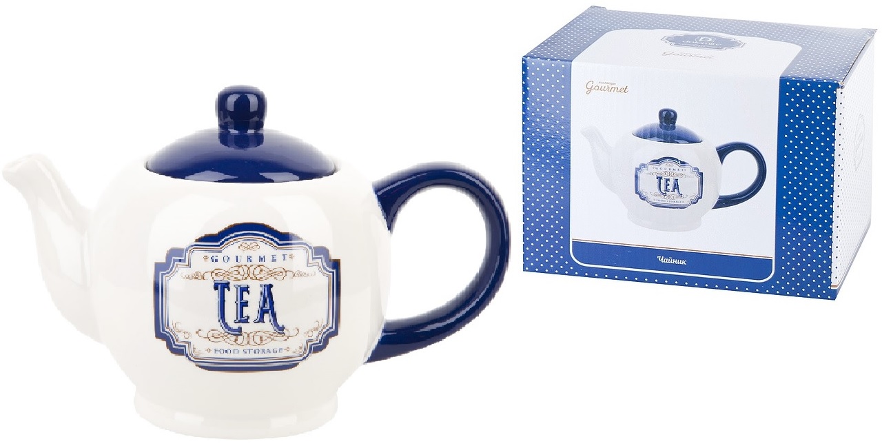 "Gourmet" Чайник 1000мл п/у керам.(1/12)