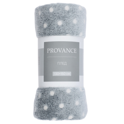 Плед микрофибра, 130х150см, 180гр/м, 2 диз  PROVANCE Нэви (2/16) 