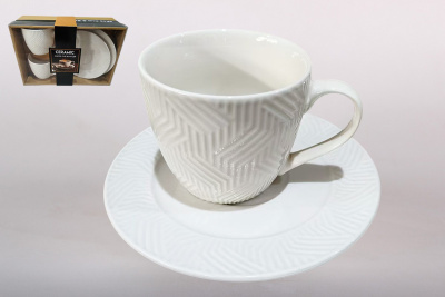 Набор чайный 4пр 240мл (фарф.) (1/24)