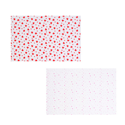 Пленка д/упаковки подарков и цветов 70х100 см, 30 мкм, 2диз LADECOR(4/4/360)