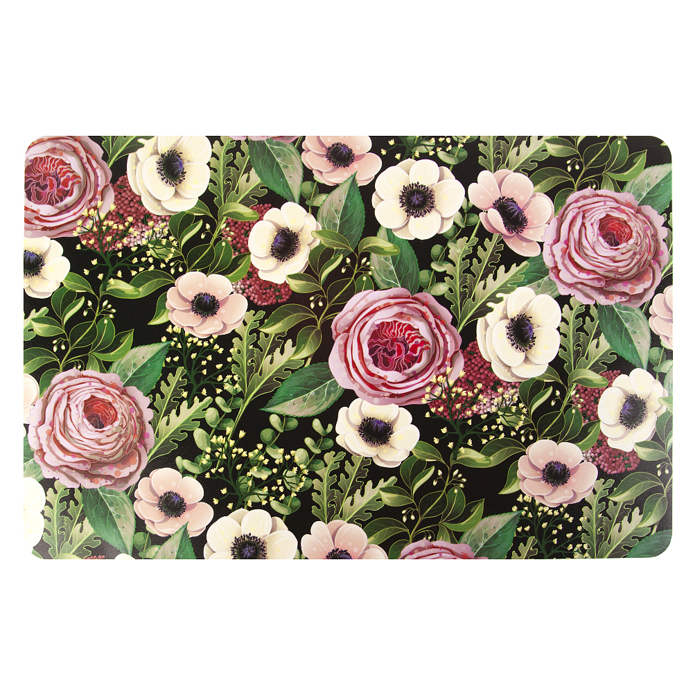 Салфетка сервировочная 43*28см. (плейсмат) "Floristry" (min12) (упаковочный пакет)(120)
