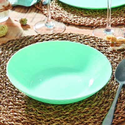 Тарелка 20см суповая PAMPILLE TURQUOISE (ударопр.стекло) (6/24) Тарелка 20см суповая PAMPILLE TURQUOISE (ударопр.стекло) (6/24)