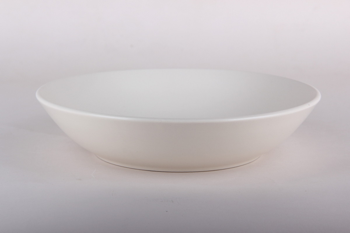 Тарелка 20см 750мл Color (beige) глубокая керамика (6/6)