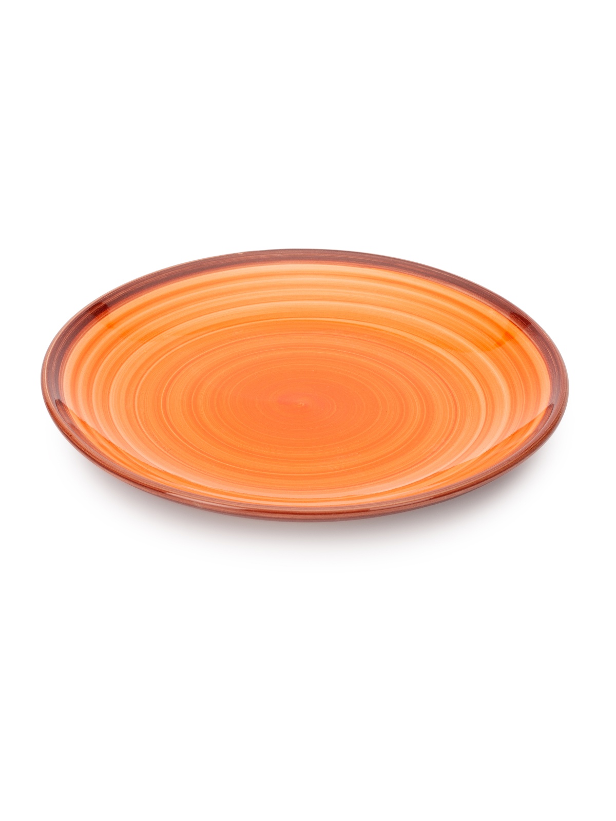 Тарелка 19см десертная WOOD ORANGE (6/24)