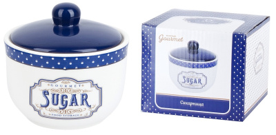 "Gourmet" Сахарница 450мл п/у керам.(1/26)