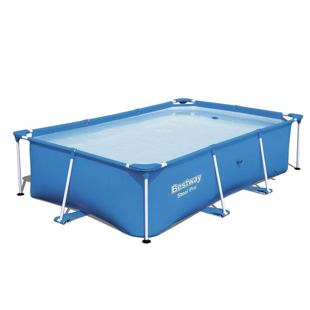 Бассейн каркасный Steel Pro, 221х150х43см, 1200л, 56401 BESTWAY (1)