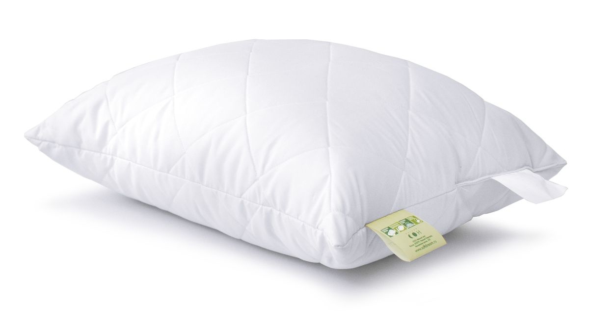 Подушка Стеганая 70х50 "Эвкалиптовое волокно" Comfort Белый (1/8)
