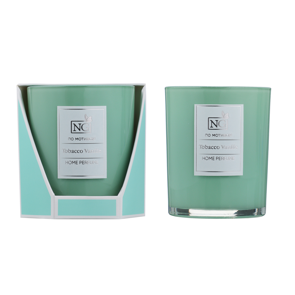 Ароматизированная свеча Home perfume 140гр. Tobacco Vanille NEW GALAXY (5/10)