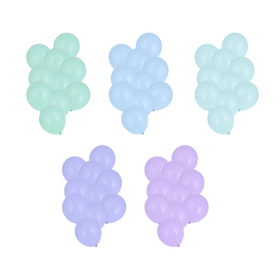 Набор шаров цвет макарун, 10 шт, 12" 5 цветов, арт.1 FNtastic (10/600)