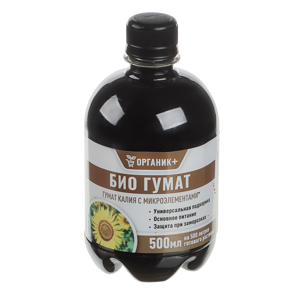 Удобрение Органик+ БиоГумат 0,5л (1/18)