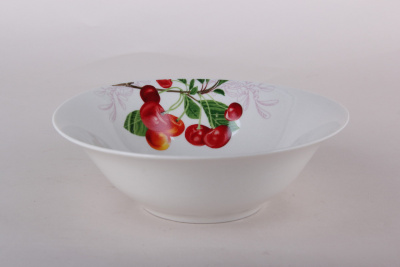 Салатник 18см 550мл Sweet cherry фарф. (12/72)
