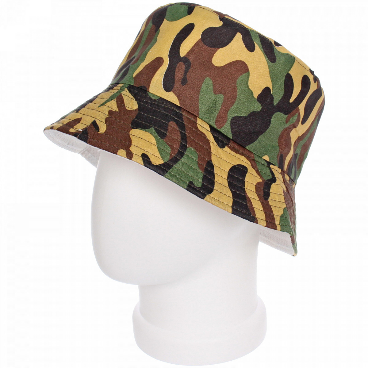 Панама мужская "Traveler", цвет зеленый с черным, р58 (1/12)