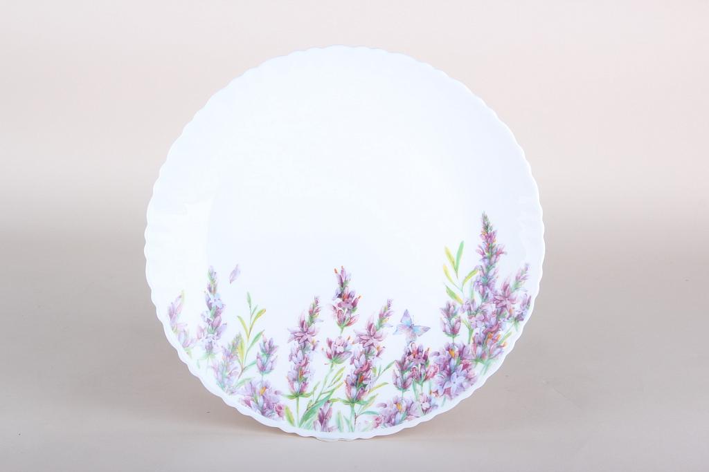 Тарелка 24см Lavender плоская стеклокерам.(6/36)