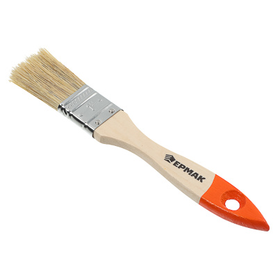 Кисть малярная 25мм 1"  "Бейсик" (плоская,натур.щетина) (1/12/960)